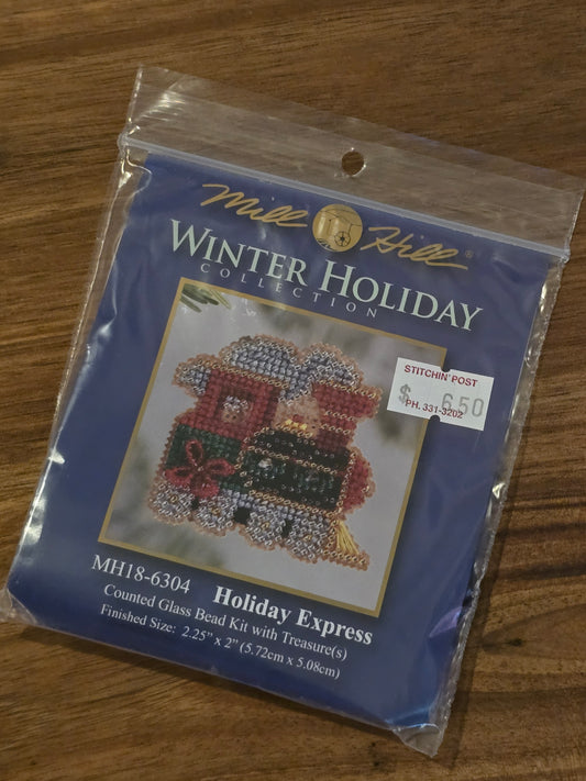 Mill Hill - Winter Holiday Collection - Holiday Express - MH18-6304 - Cross Stitch Kit