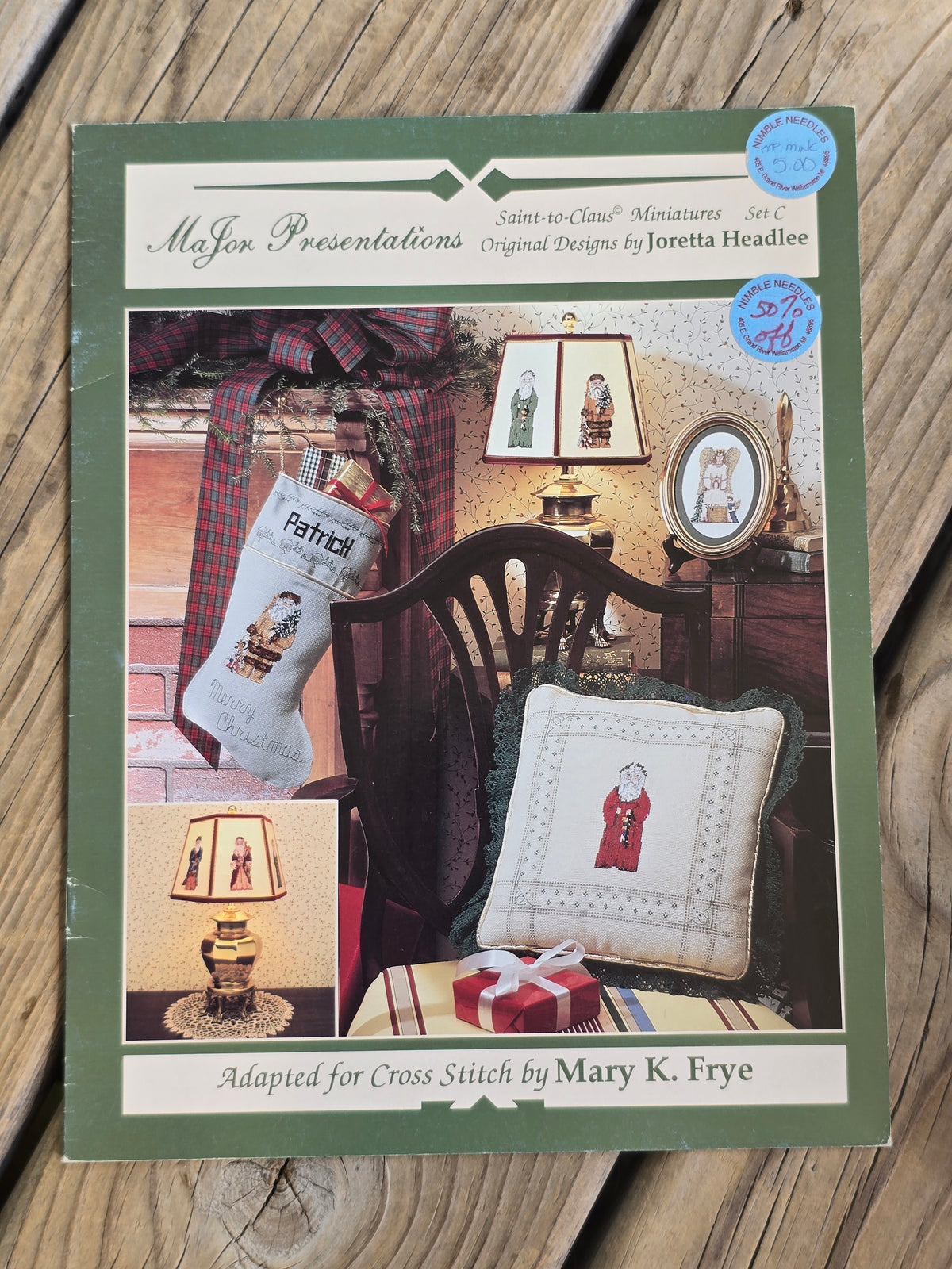 MaJor Presentations - Santa-to-Clause Miniatures Set C - Cross Stitch Pattern