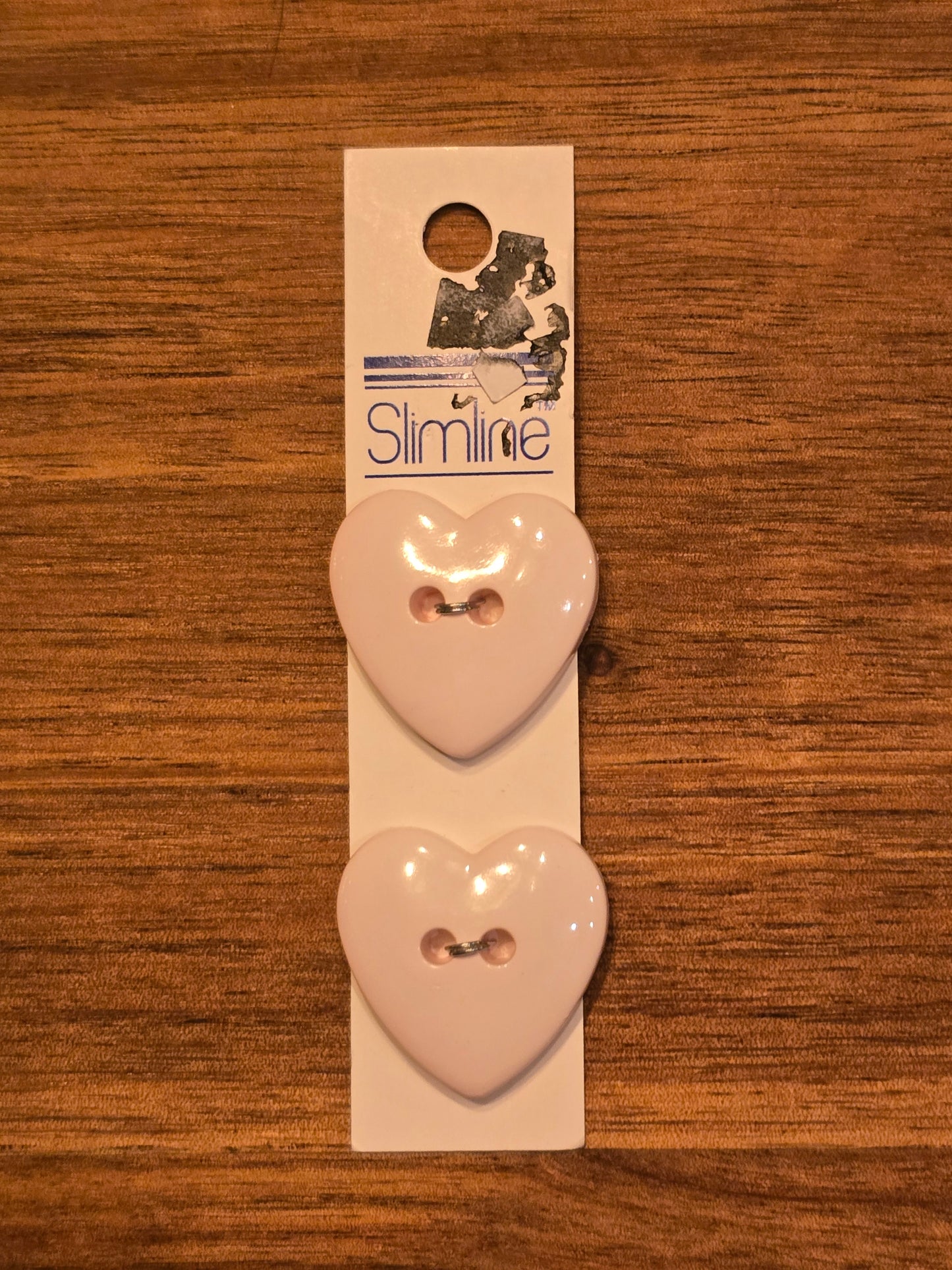 Slimline - Heart Buttons
