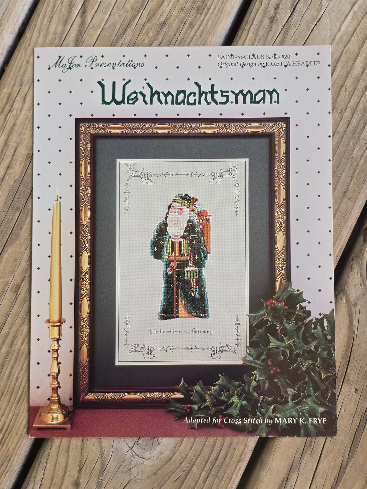MaJor Presentations - Werhnachtsman Germany - Cross Stitch Pattern