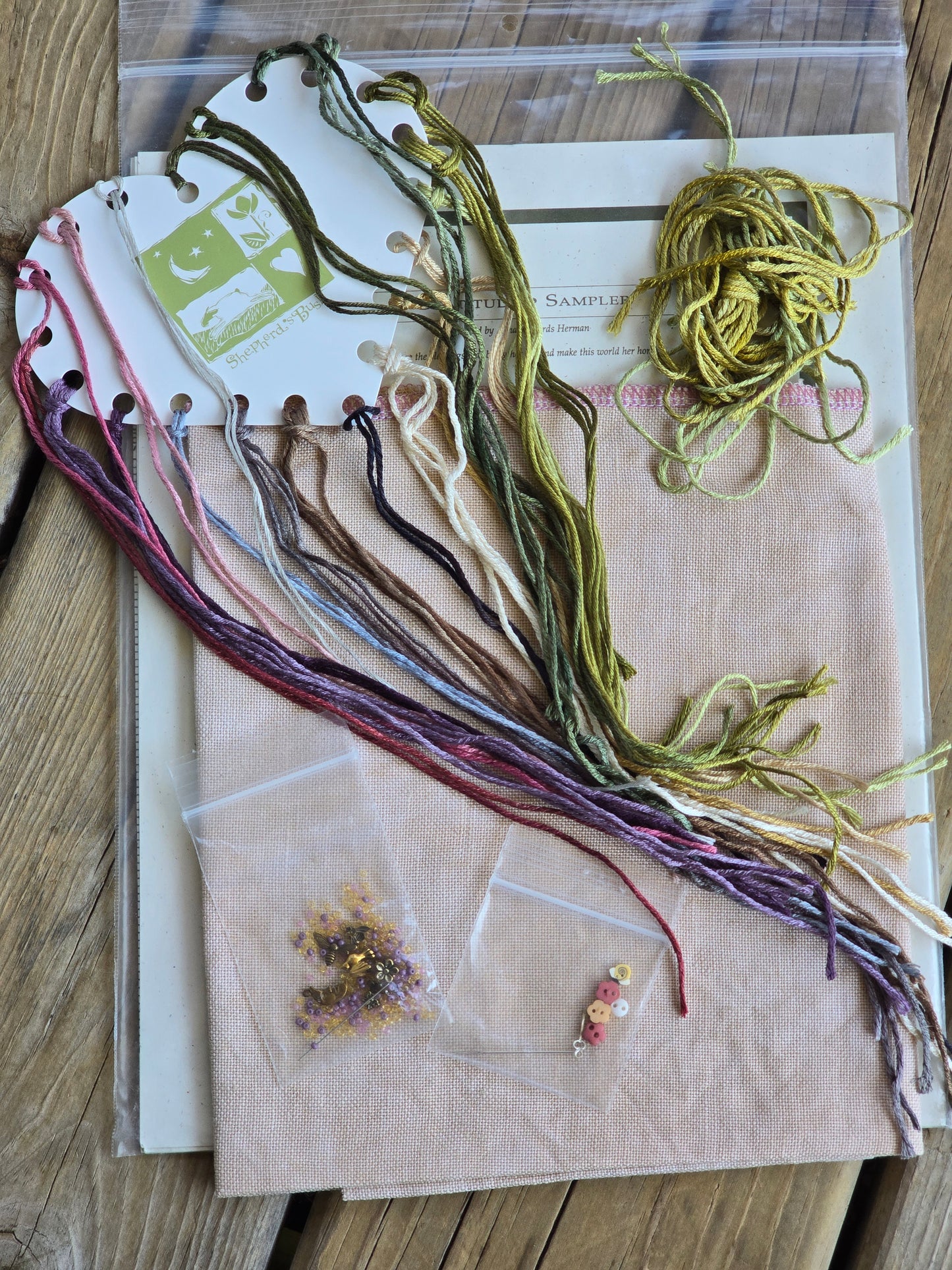 Shepherd's Bush - Gratitude Sampler - Cross Stitch Kit