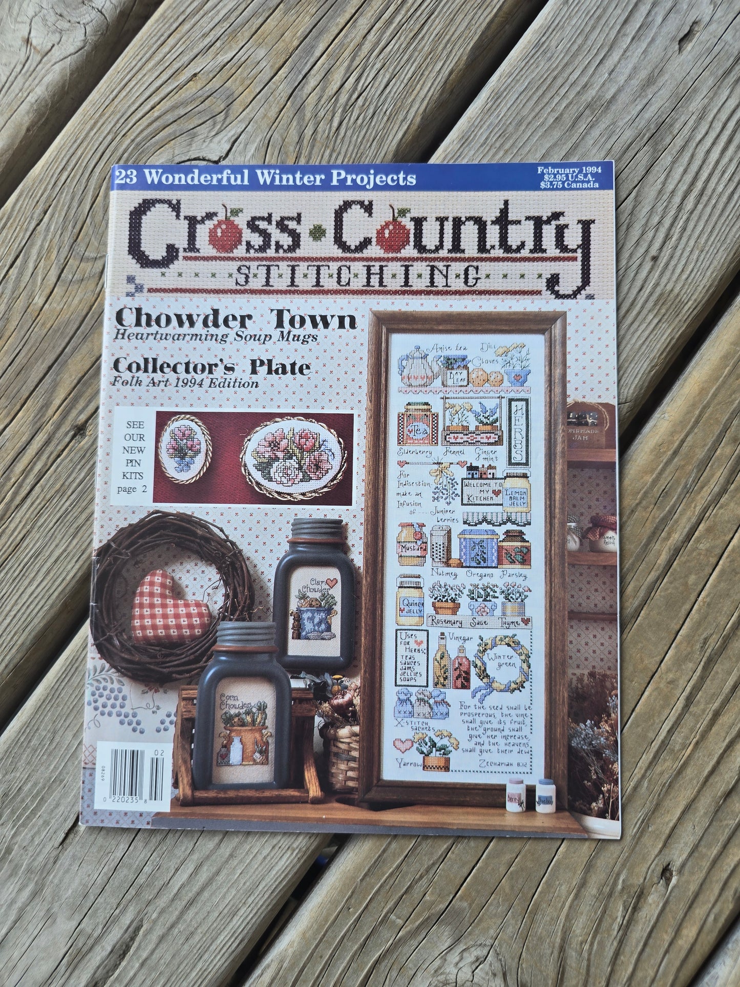 Cross Country Stitching Magazine - 1994 Bundle