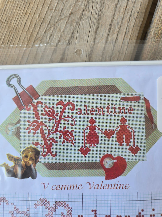 Gigi - V Comme Valentine - Cross Stitch Kit