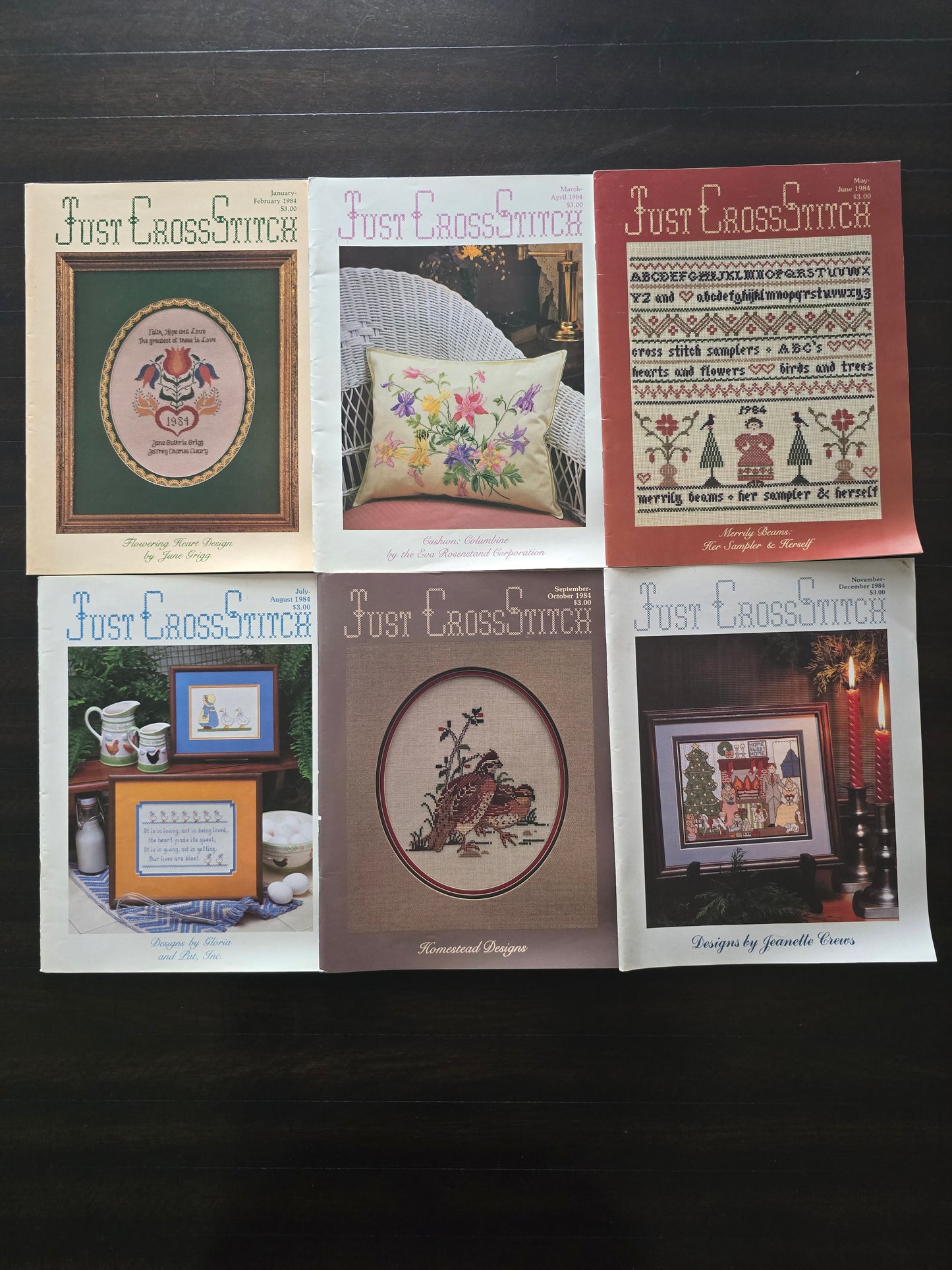 Just Cross Stitch - 1984 - Magazine Bundle