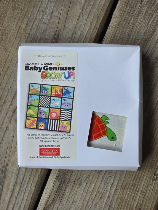Benartex - Baby Geniuses Grow Up - Quilting Fabric - Charm Pack