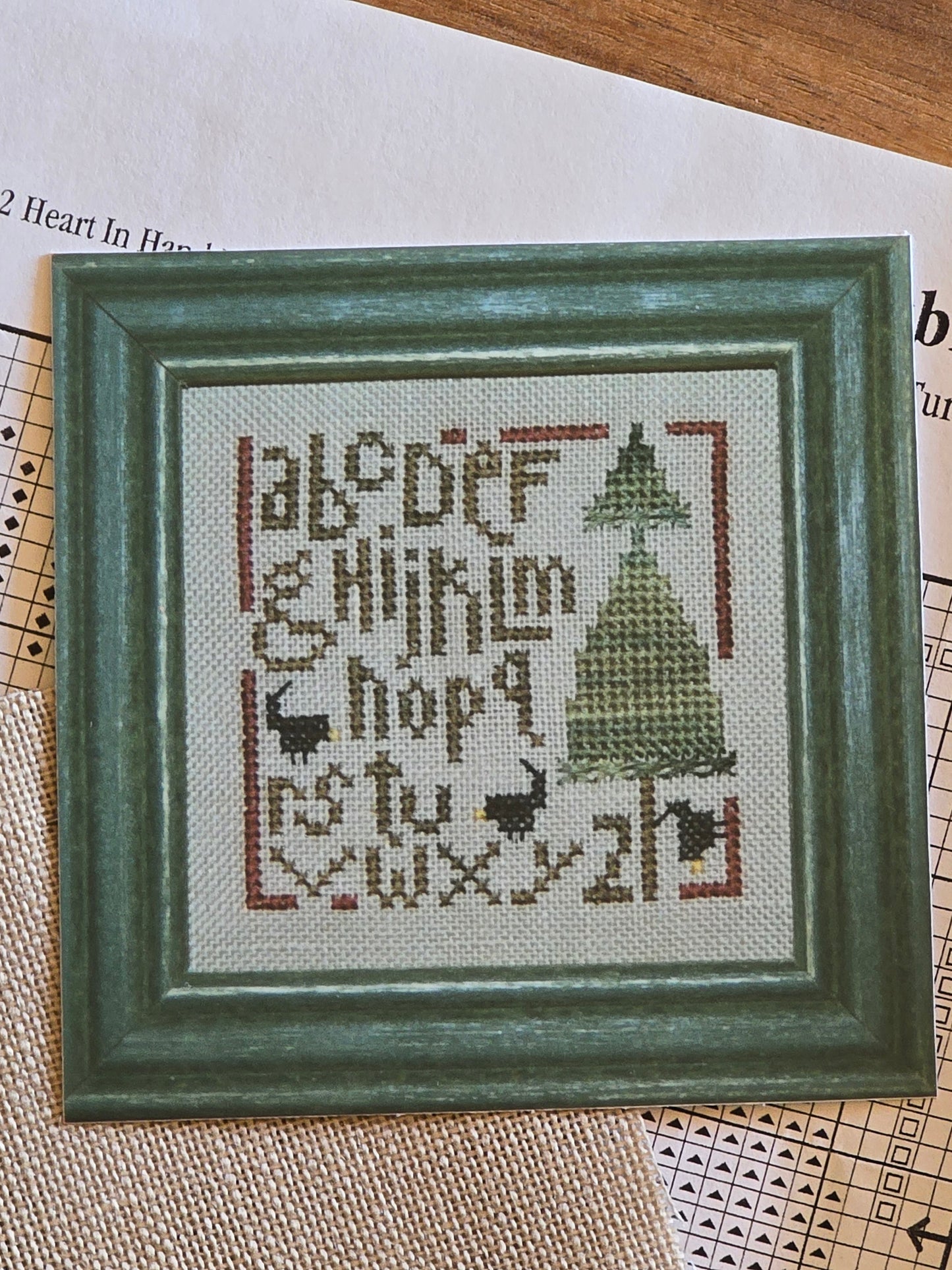 Heart in Hand Needleart - Blackbird Sampler - Cross Stitch Kit