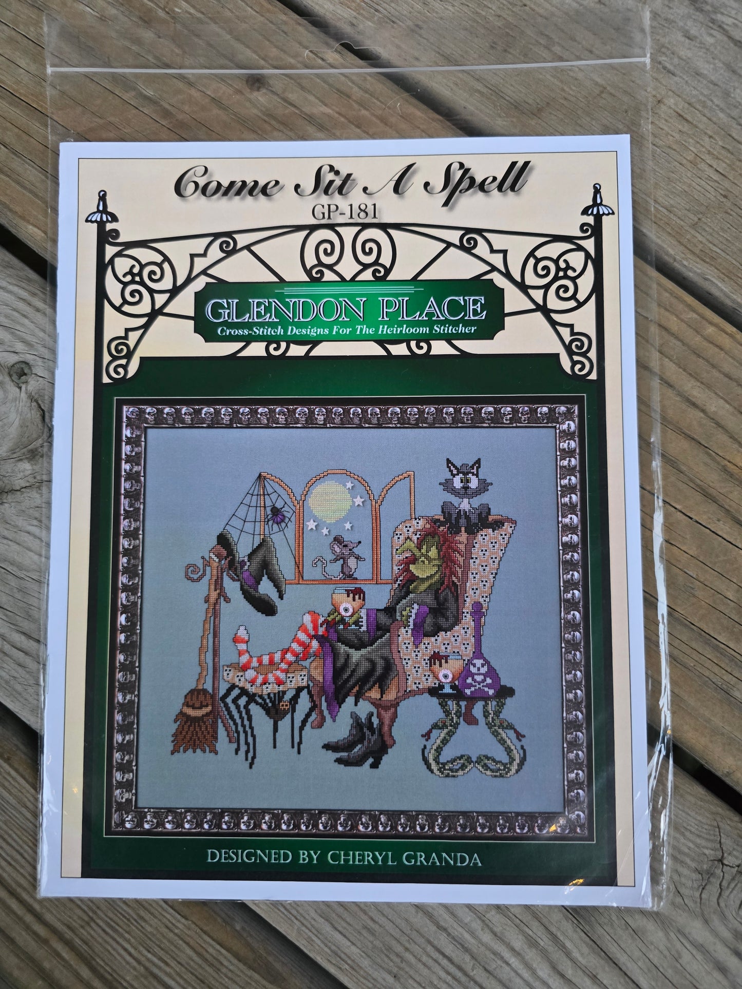 Glendon Place - Come Sit a Spell - Cross Stitch Pattern