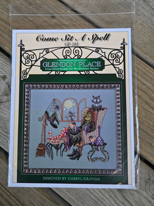 Glendon Place - Come Sit a Spell - Cross Stitch Pattern