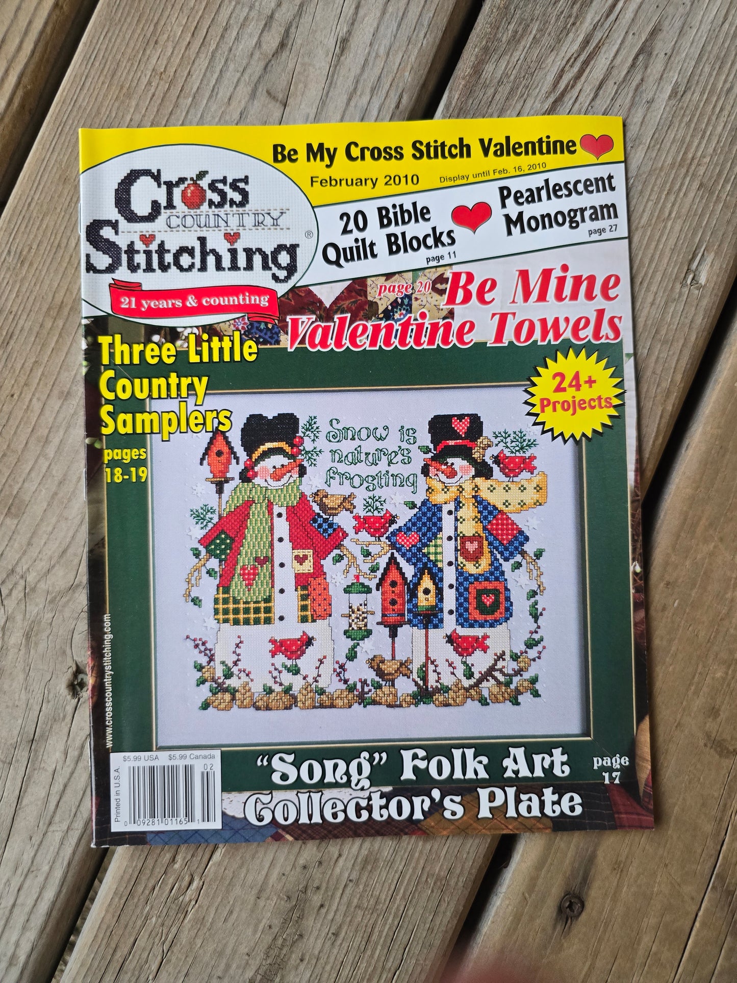 Cross Country Stitching Magazine - 2010 Bundle
