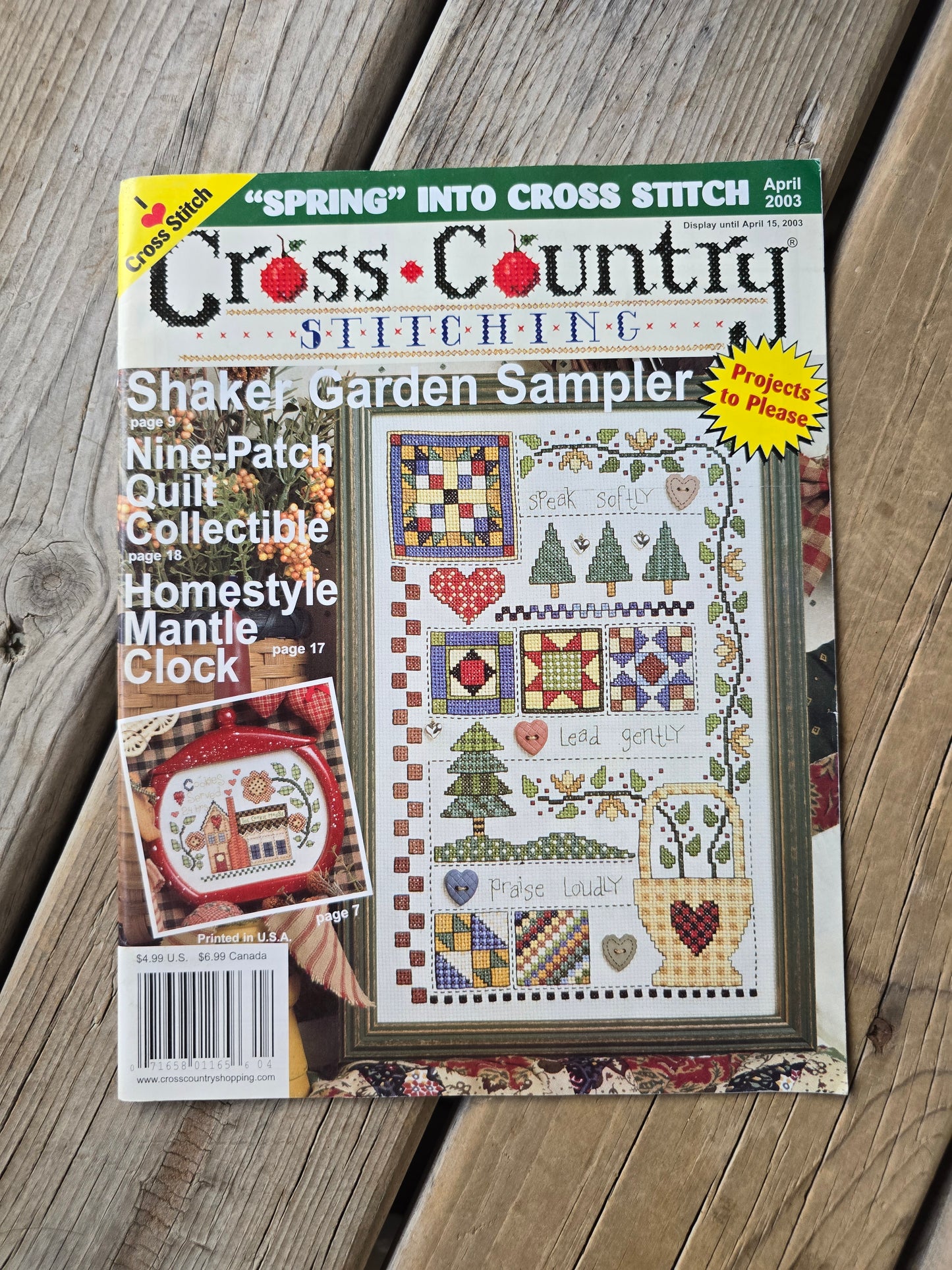 Cross Country Stitching Magazine - 2003 Bundle