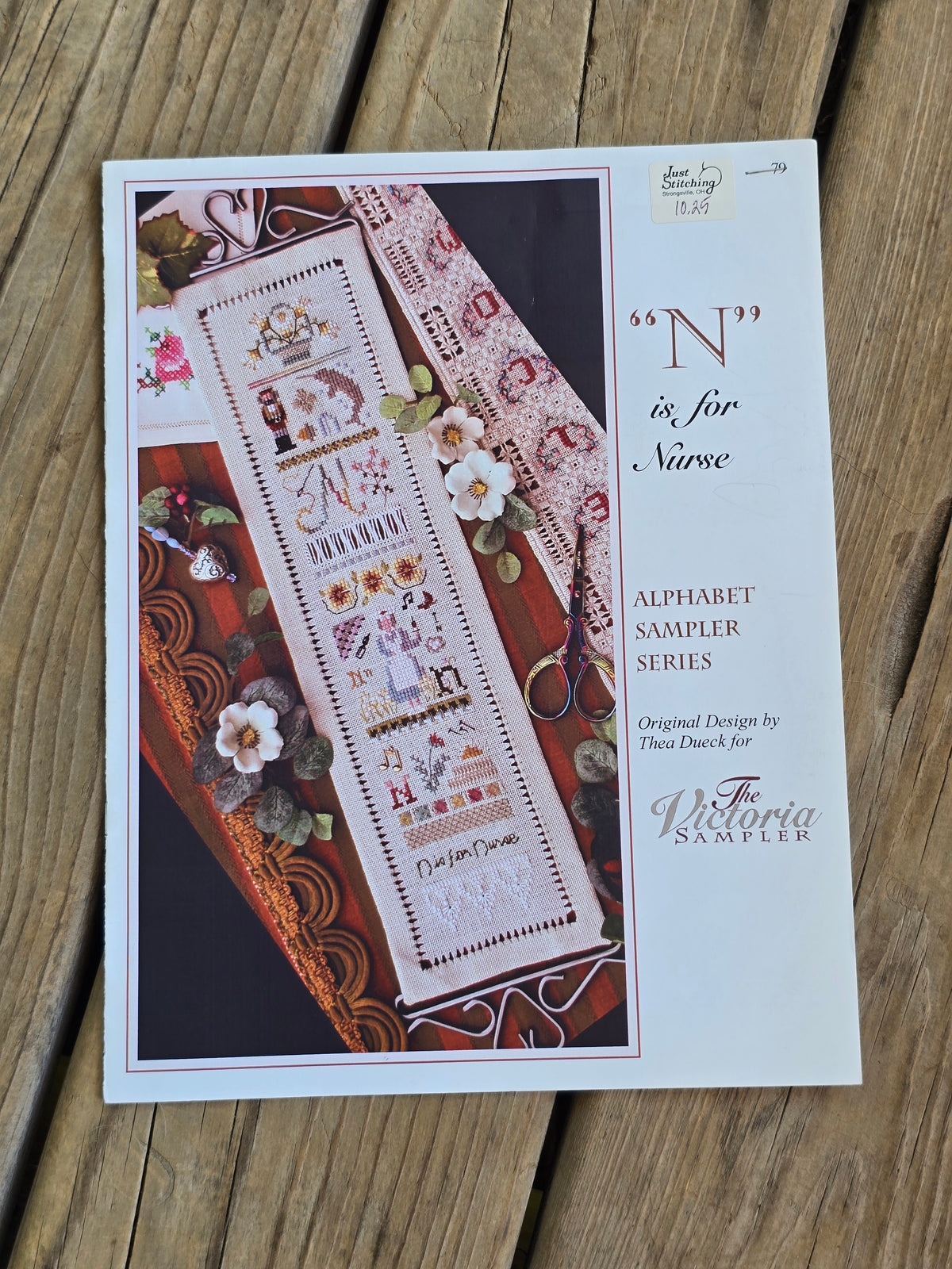 The Victoria Sampler - "N" is for Nurse - Cross Stitch Pattern