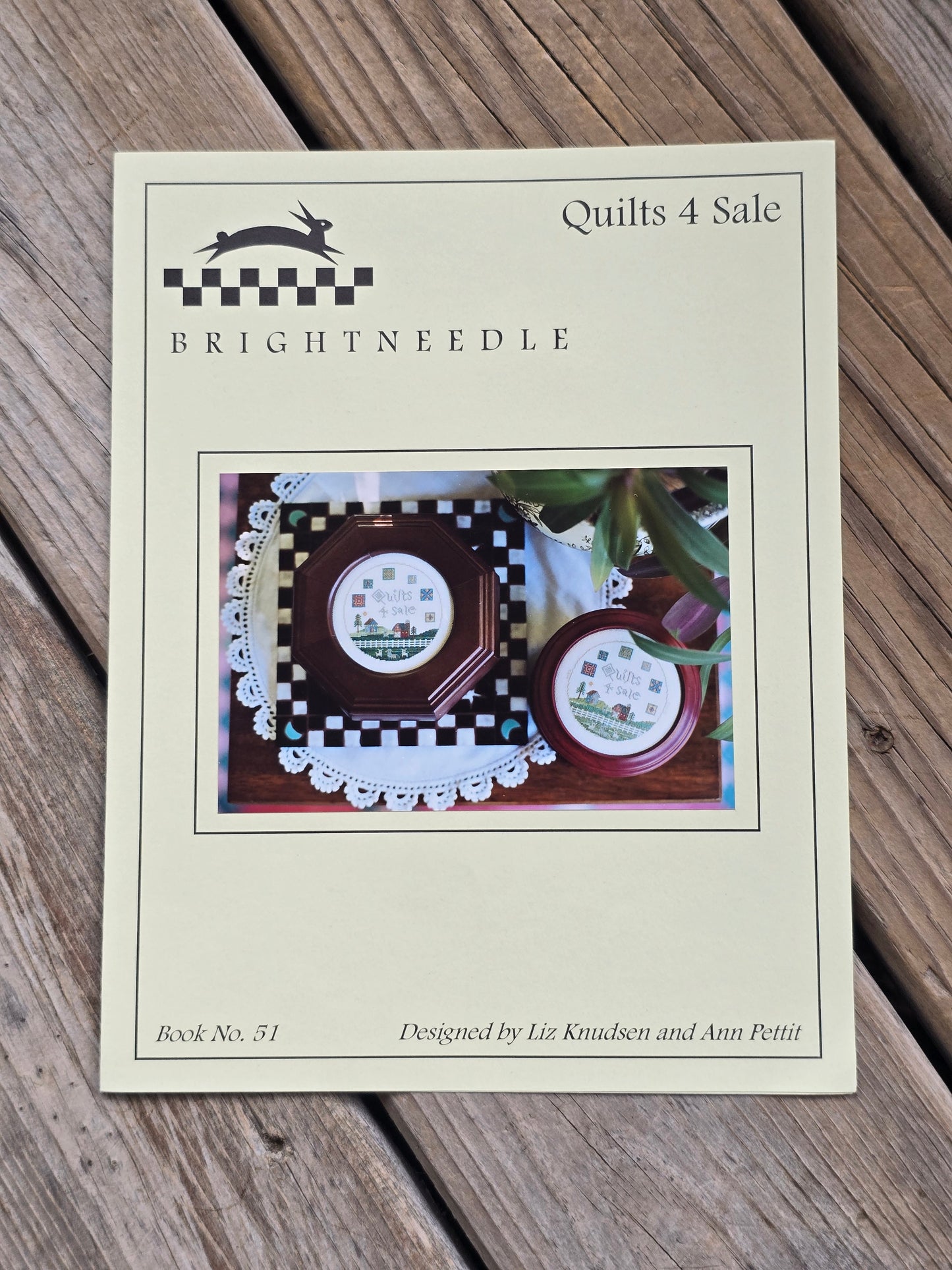 Brightneedle - Quilts 4 Sale - Cross Stitch Pattern