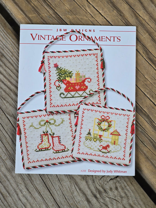 JBW Designs - Vintage Ornaments - Cross Stitch Pattern