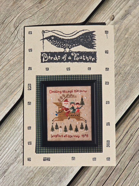 Birds of a Feather - Dashing - Cross Stitch Pattern