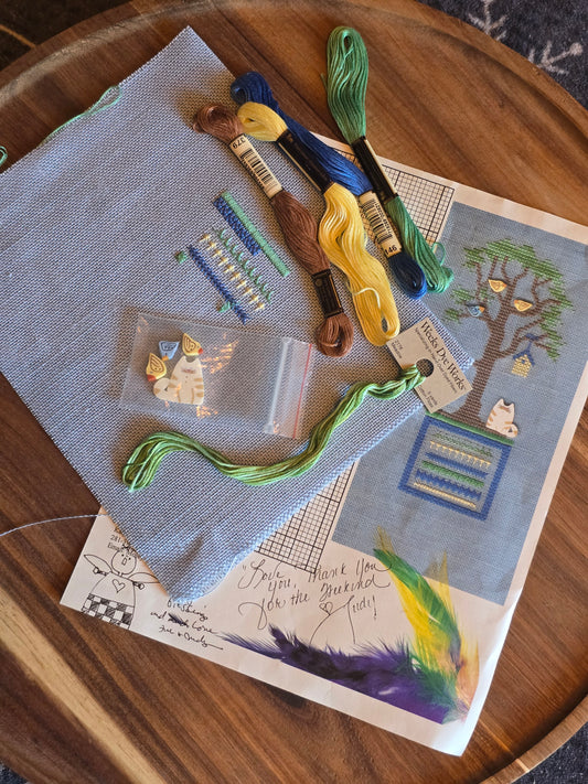 Mosey 'N Me - Feathers & Fur - Cross Stitch Kit