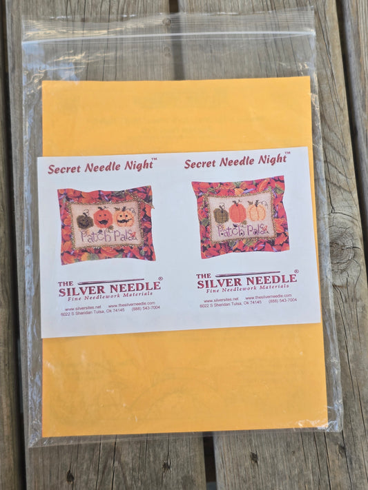 The Silver Needle - Pumpkin Patch Pals - Cross Stitch Kit