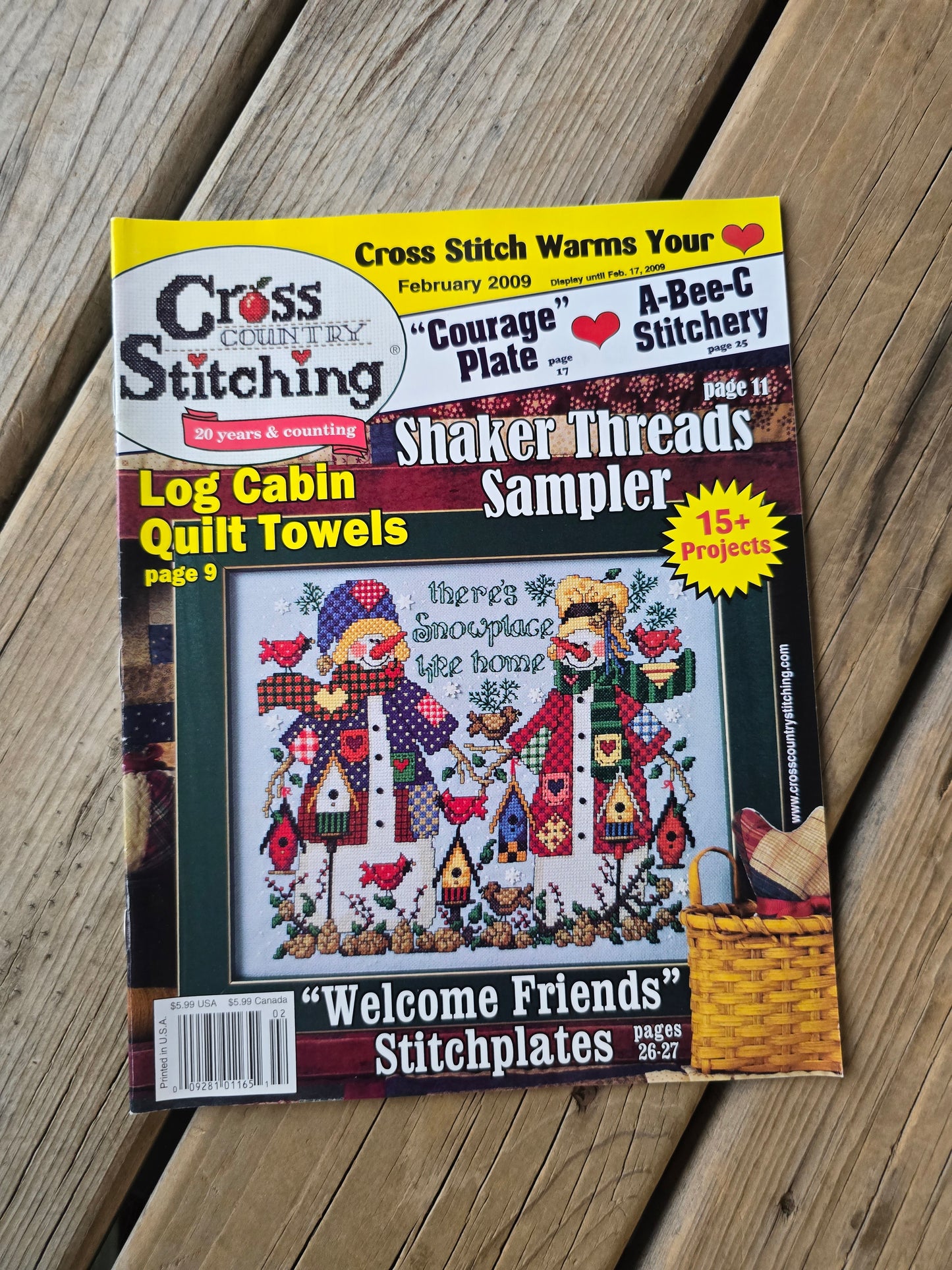 Cross Country Stitching Magazine - 2009 Bundle
