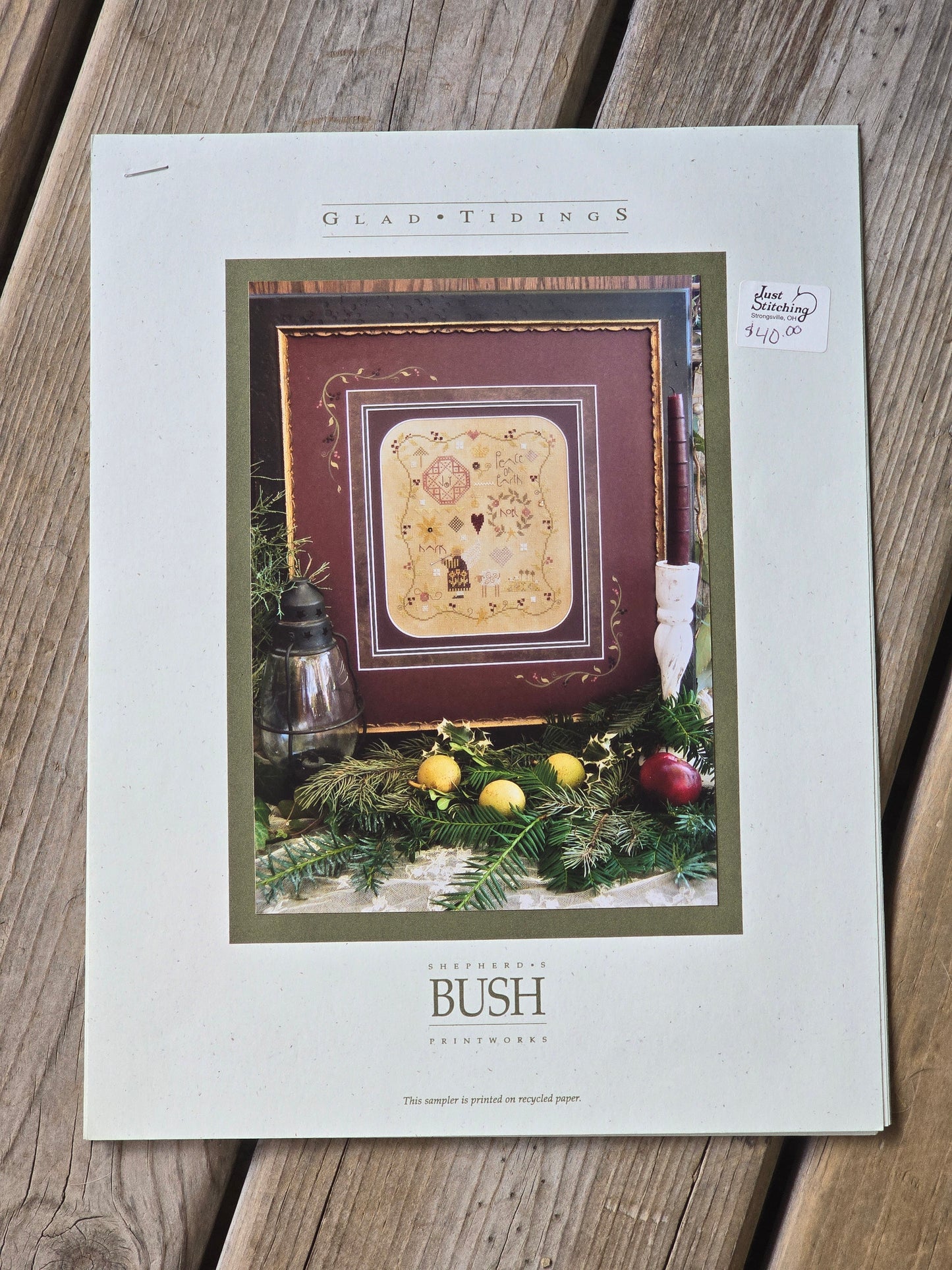 Shepherd's Bush - Glad Tidings - Cross Stitch Pattern