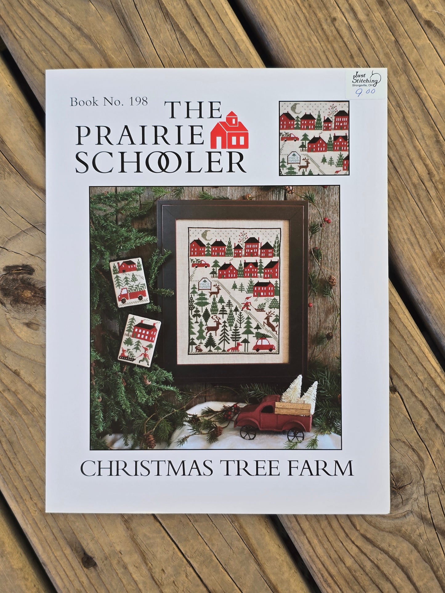 The Prairie Schooler - Christmas Tree Farm - Book No. 198 - Cross Stitch Pattern