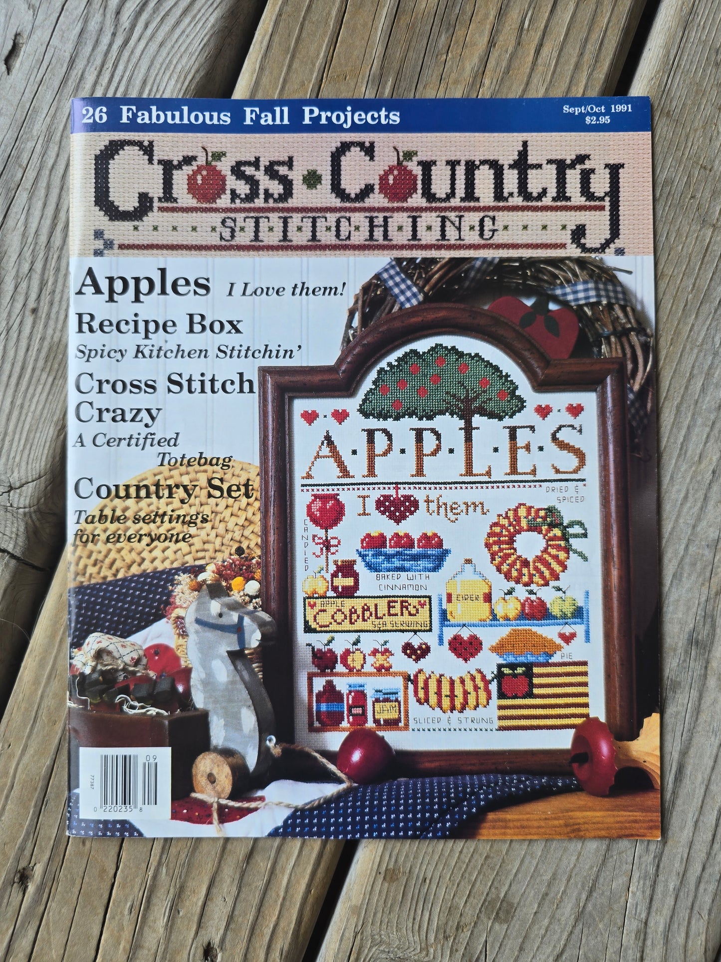 Cross Country Stitching Magazine - 1991 Bundle