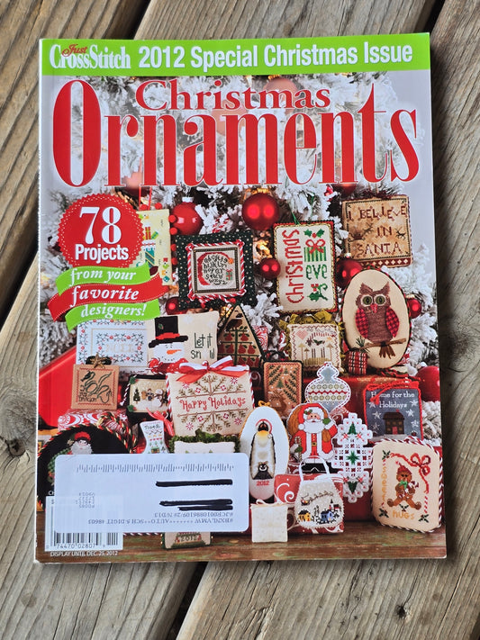 Just Cross Stitch - Special Christmas Issue - Christmas Ornaments - Holiday 2012