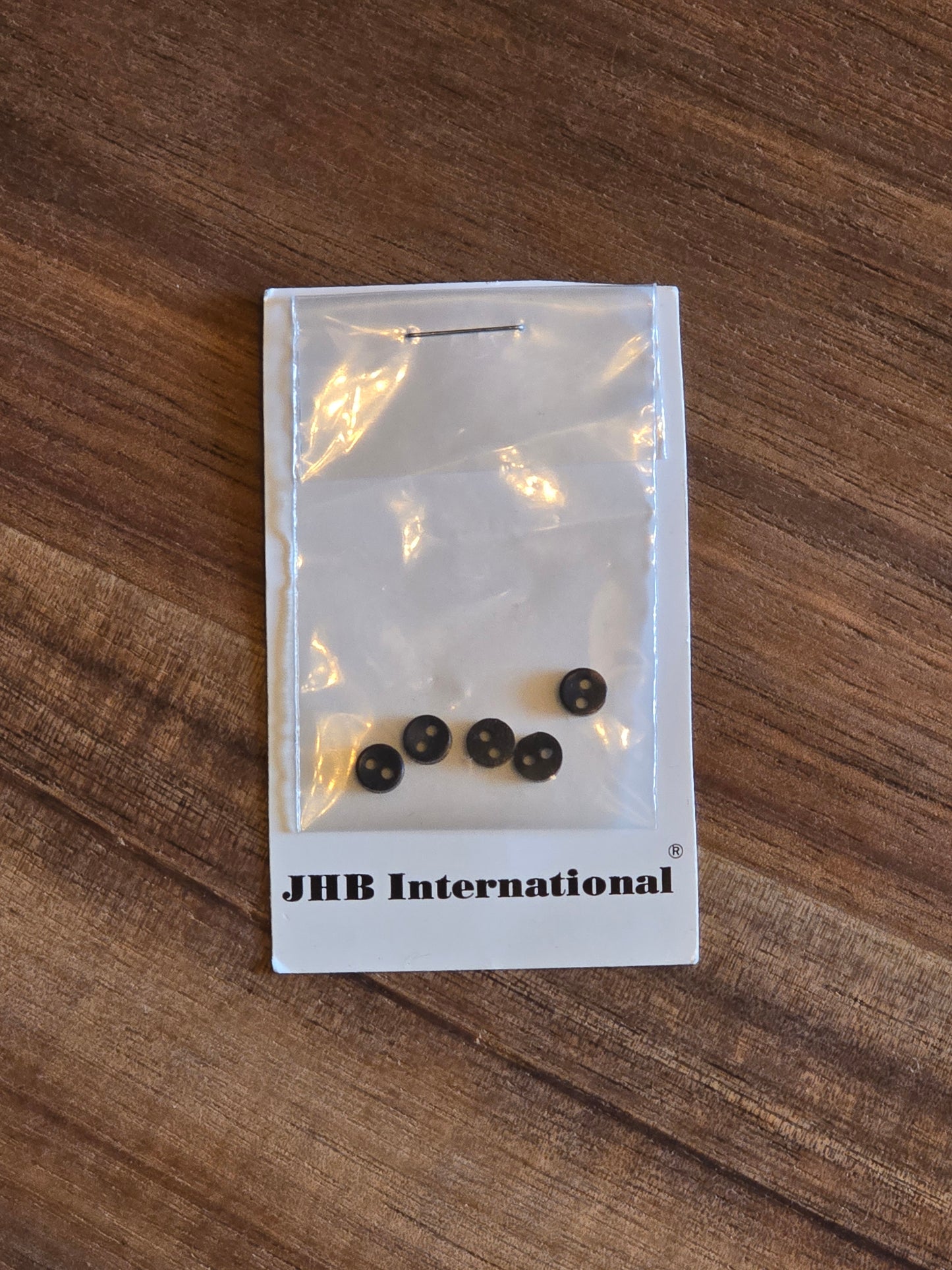 JHB International - 1/8" Round Plastic Buttons