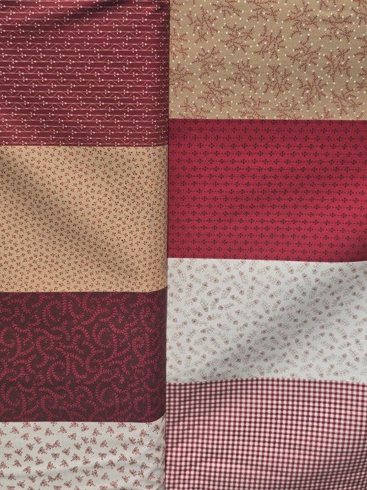 Marcus Fabrics - Vicki McCarty - Patches of Joy Collection - Quilting Fabric - Off The Bolt