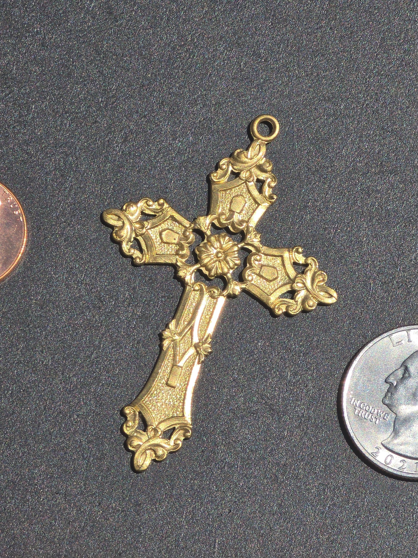 By Jupiter - Ornate Cross - Notions - Charms