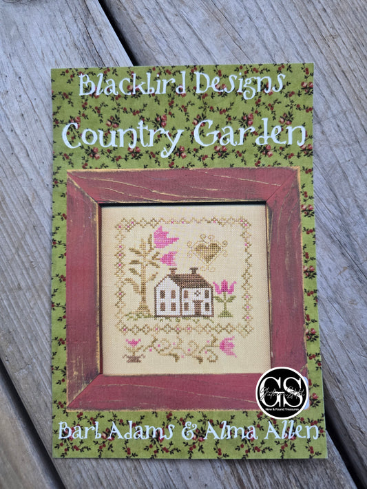 Blackbird Designs - Country Garden - Cross Stitch Pattern