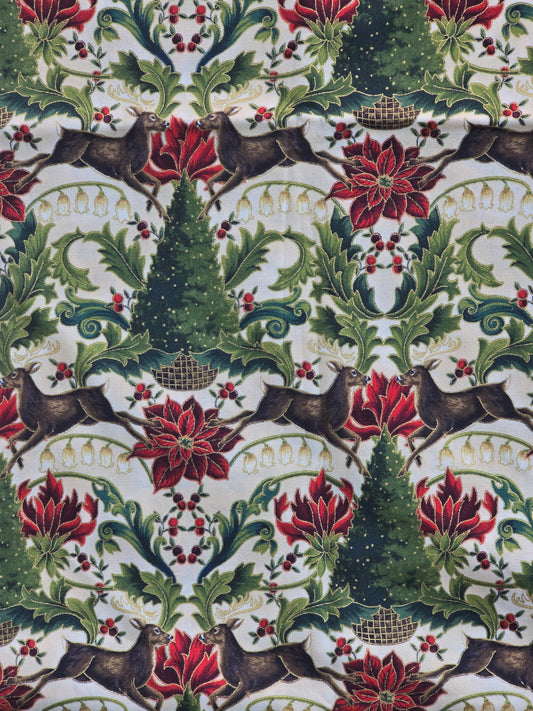 Hoffman California International Fabrics - All The Trimmings - Quilting Fabric - One Yard Cut