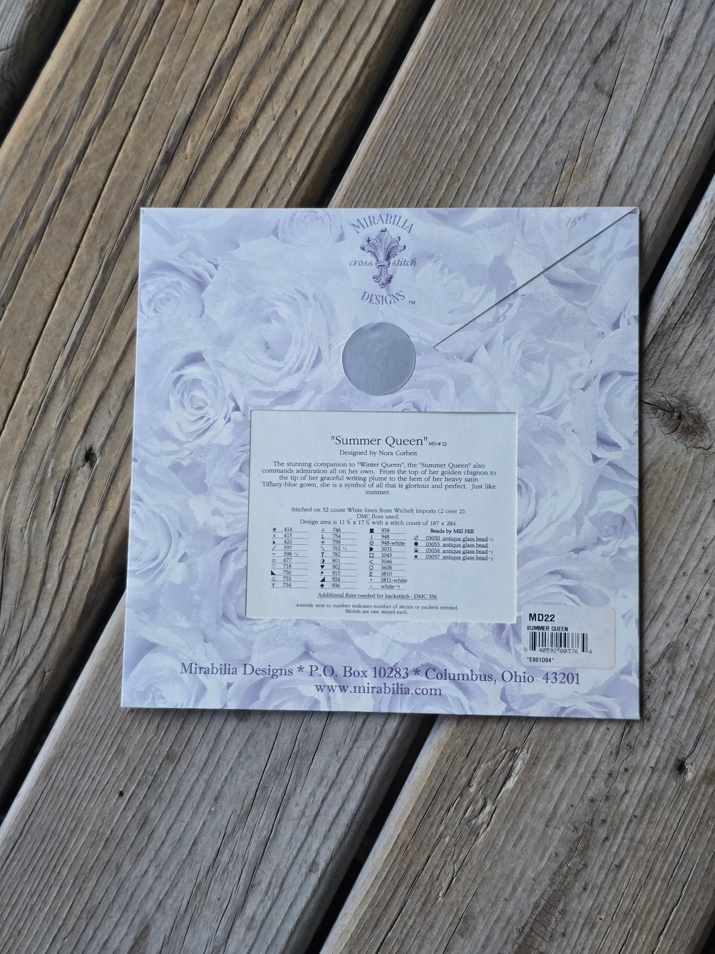 Mirabilia - Summer Queen - Cross Stitch Pattern