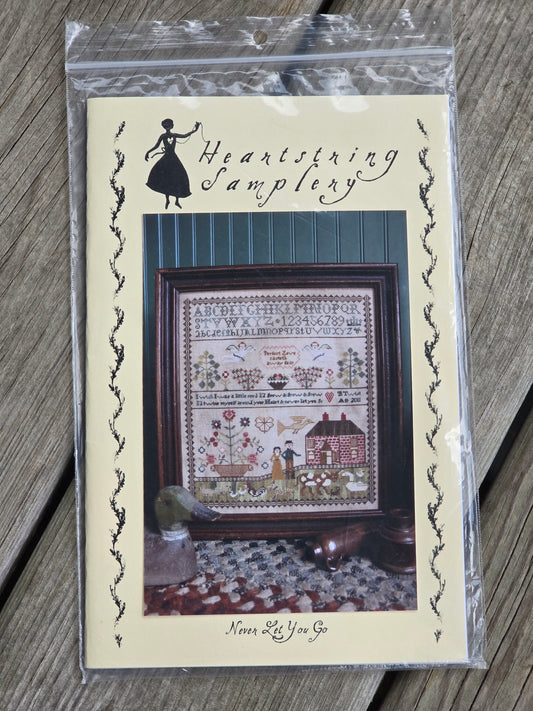 Heartstring Samplery - Never Let you Go - Cross Stitch Pattern