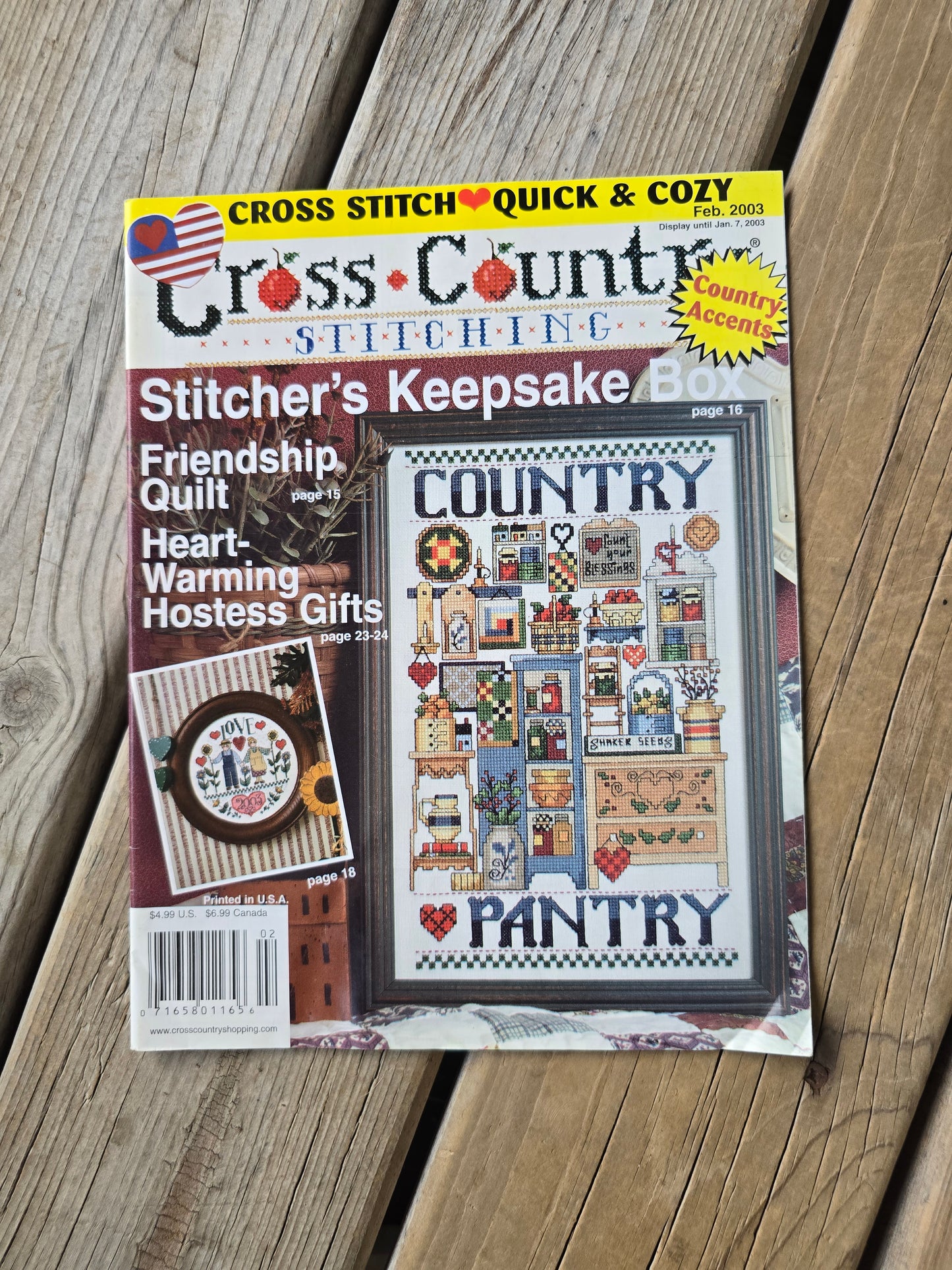Cross Country Stitching Magazine - 2003 Bundle