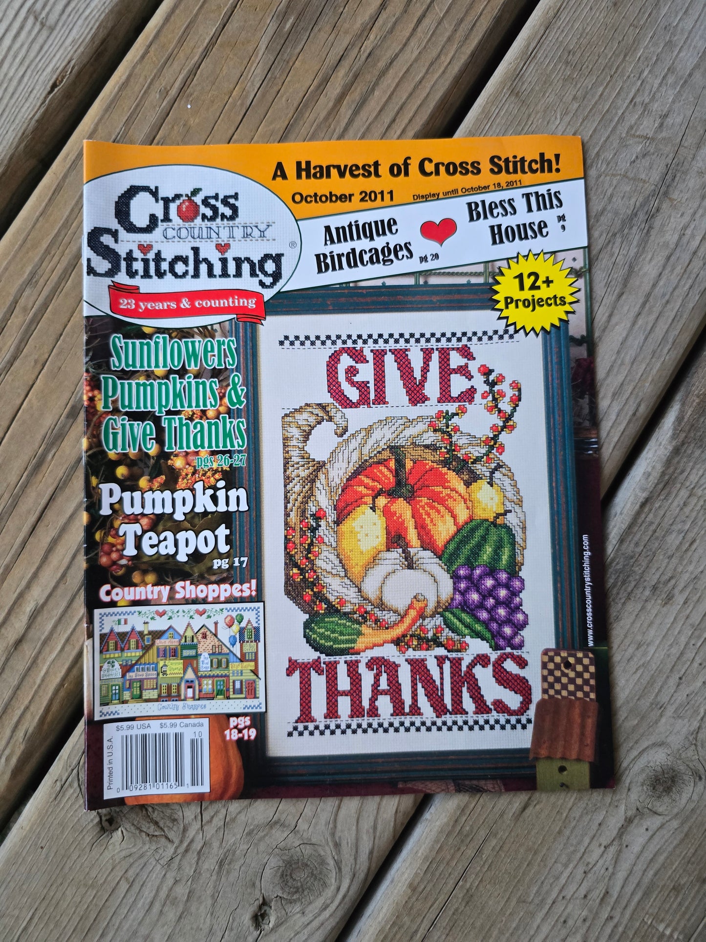 Cross Country Stitching Magazine - 2011 Bundle