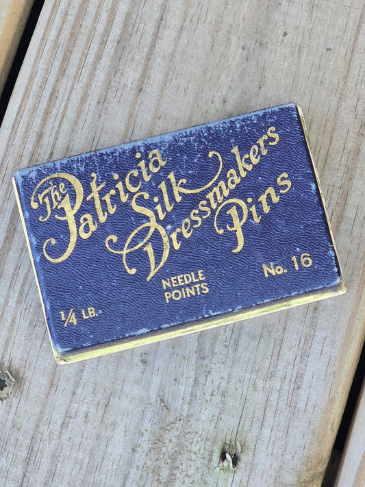 The Patricia Silk Dressmakers Pins - Vintage - Notions