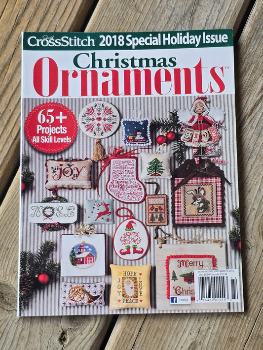 Just Cross Stitch - Special Christmas Issue - Christmas Ornaments 2018