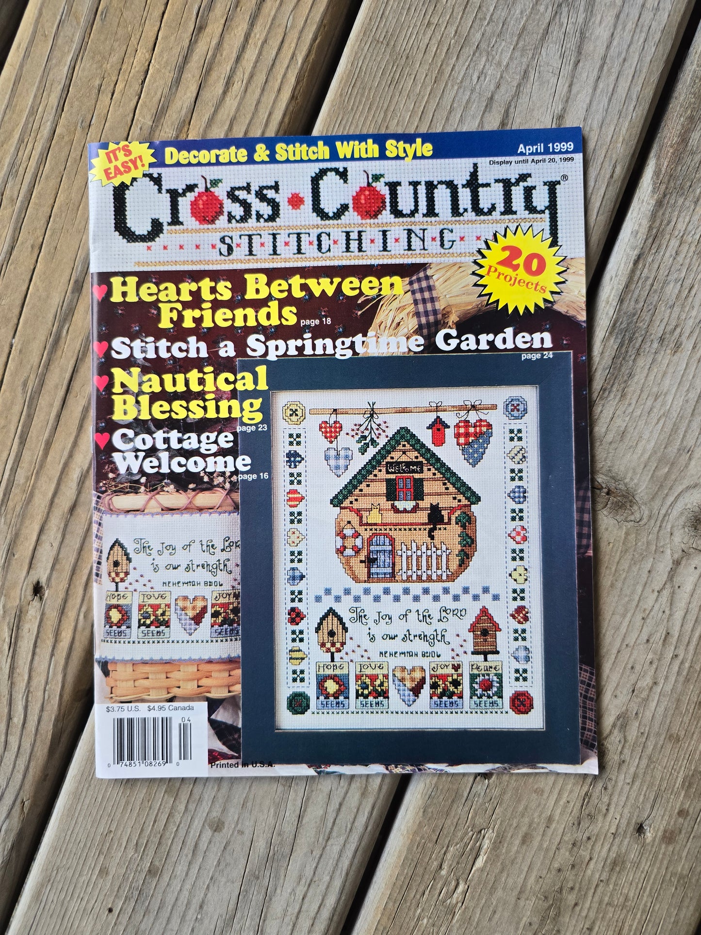 Cross Country Stitching Magazine - 1999 Bundle