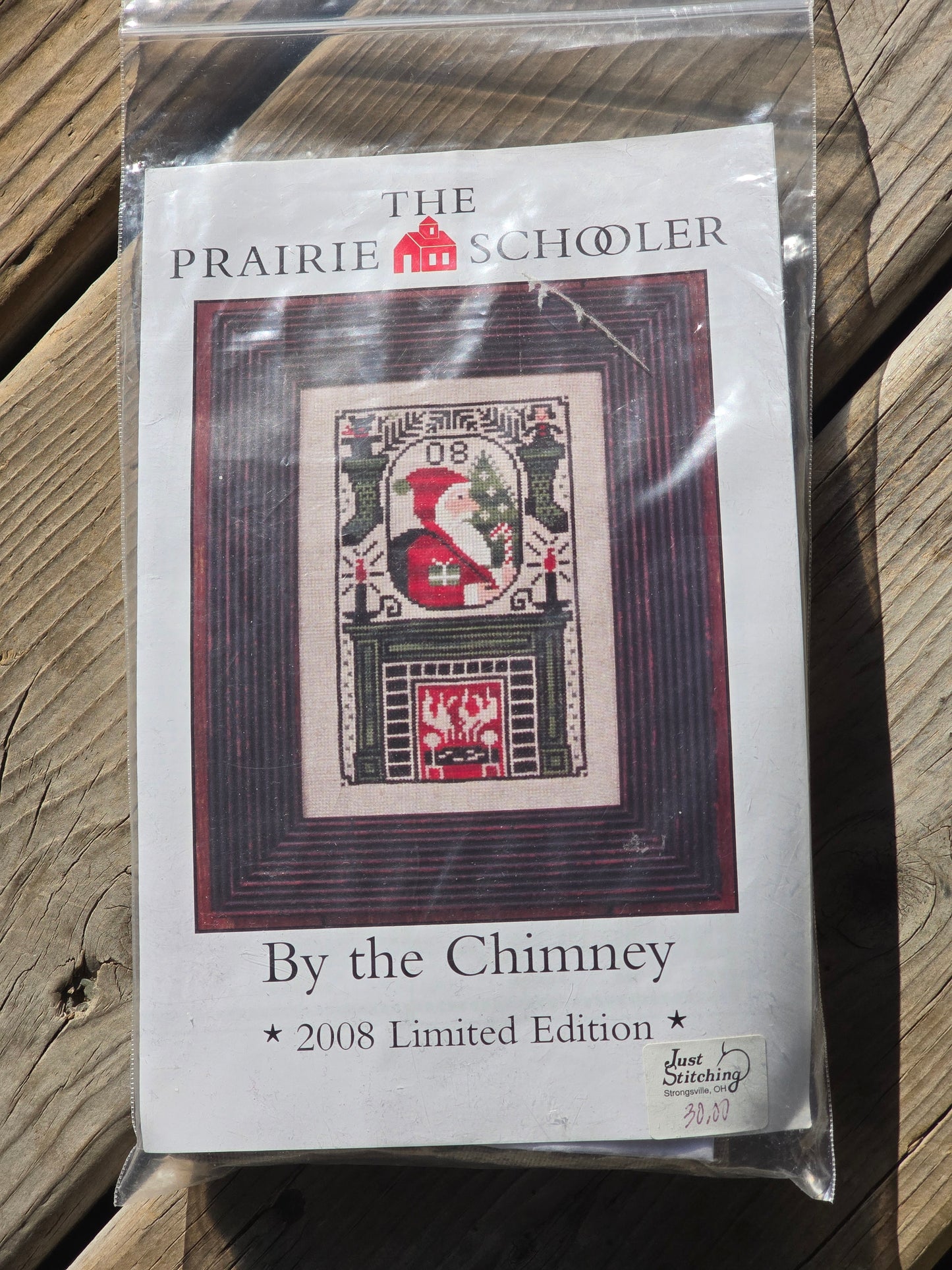 The Prairie Schooler - By The Chimney - 2008 Limited Edition - Cross Stitch Kit
