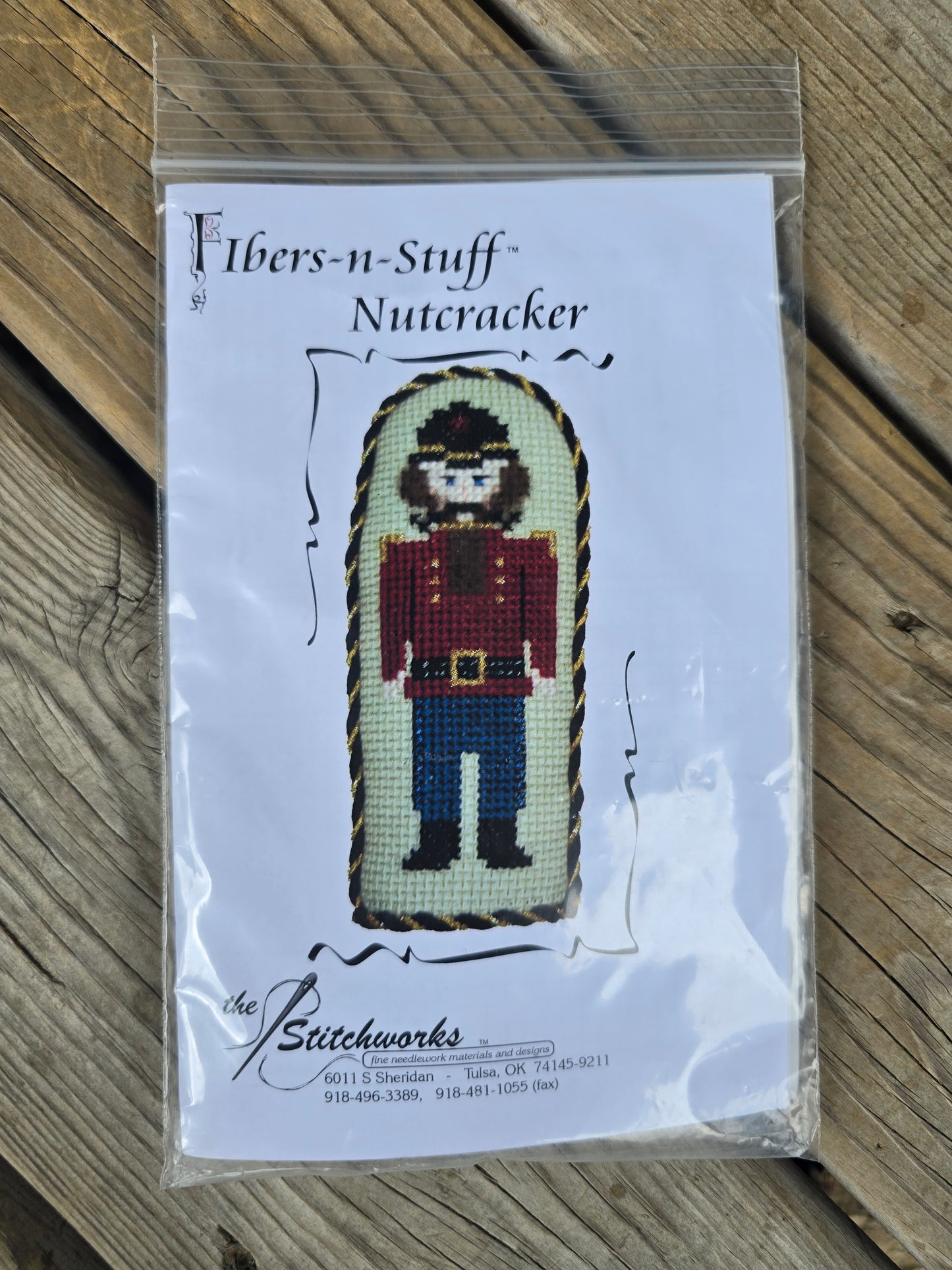 The Stitchworks - Fibers-n-Stuff - Nutcraker - Cross Stitch Kit