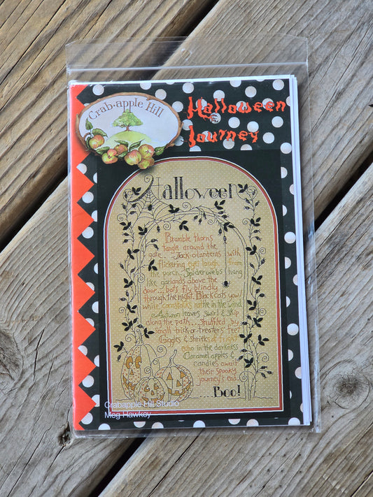 Crab-apple Hill - Halloween Journey - Embroidery Pattern