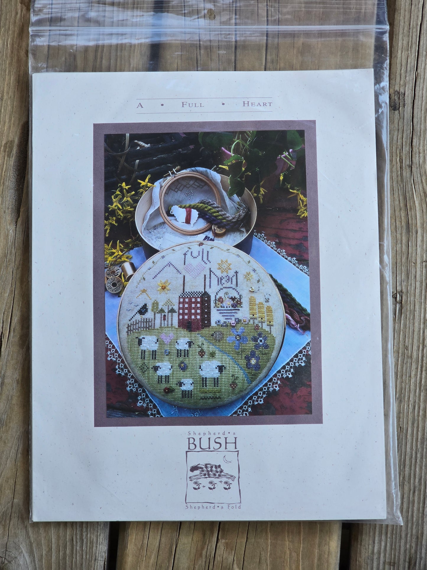 Shepherd's Bush - A Full Heart - Cross Stitch Kit