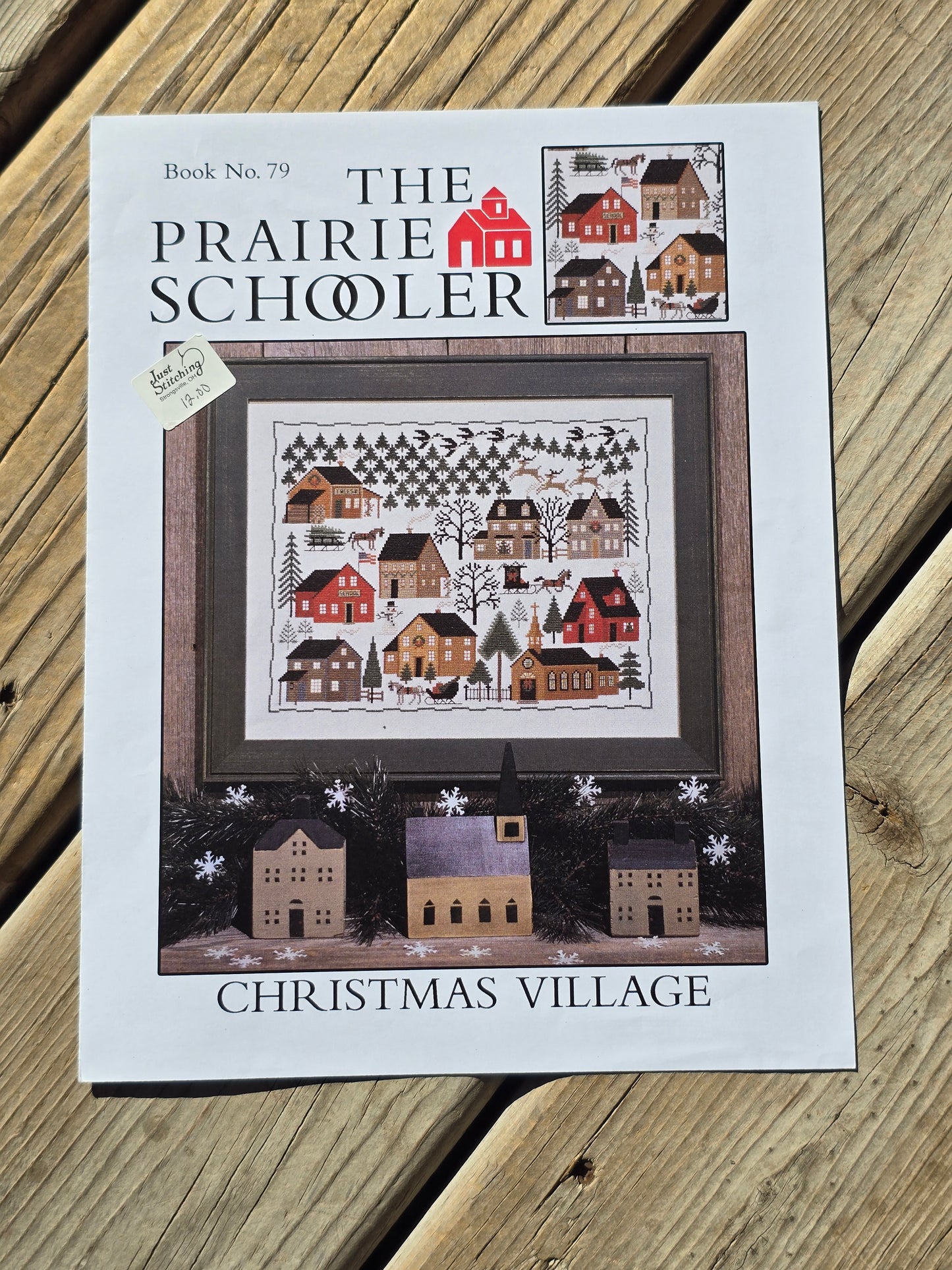 The Prairie Schooler - Christmas Village - Book No. 79 - Cross Stitch Pattern