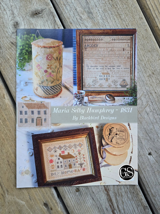 Blackbird Designs - Maria Selby Humphrey - 1831 - Cross Stitch Pattern