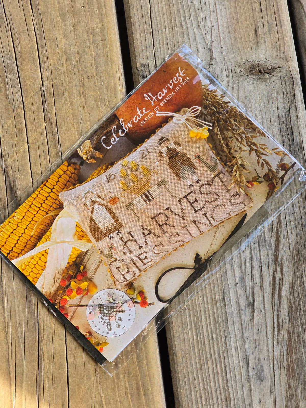 With Thy Needle & Thread - Celebrate Harvest - Cross Stitch Pattern