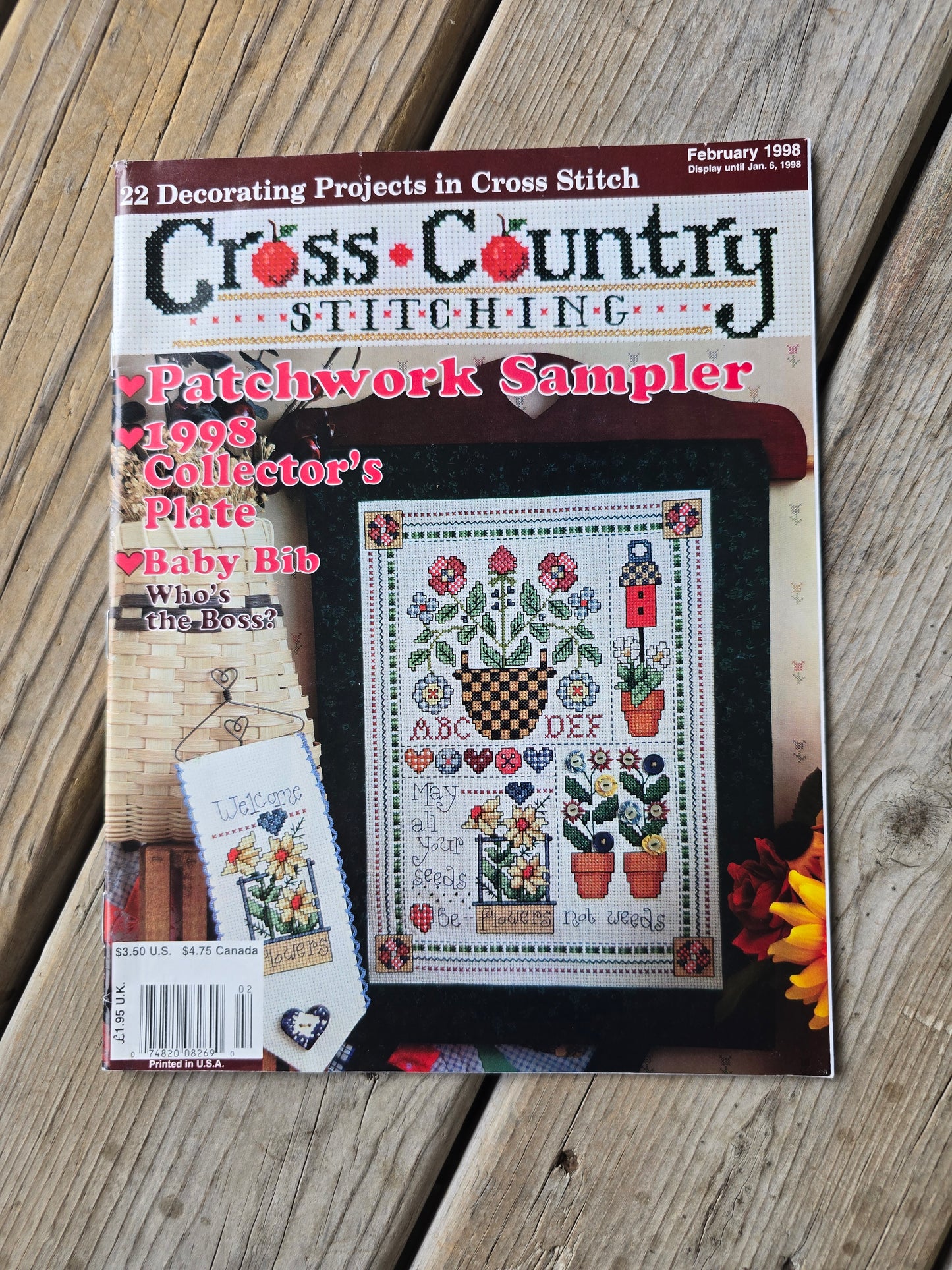 Cross Country Stitching Magazine - 1998 Bundle