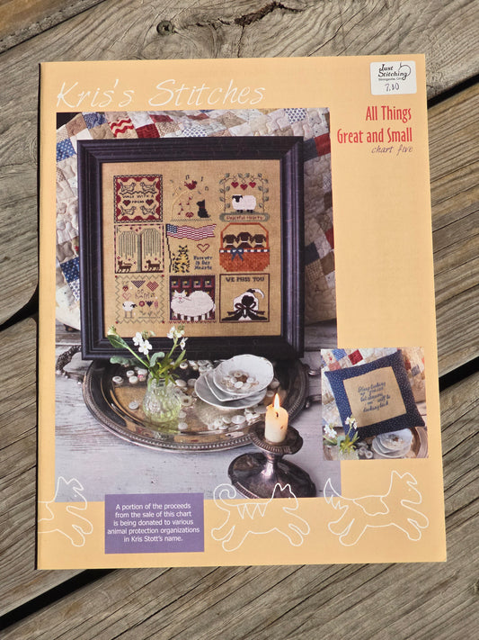 Norden Crafts, Ltd. - Kris's Stitches - All Things Great and Small - Chart Five - Cross Stitch Pattern