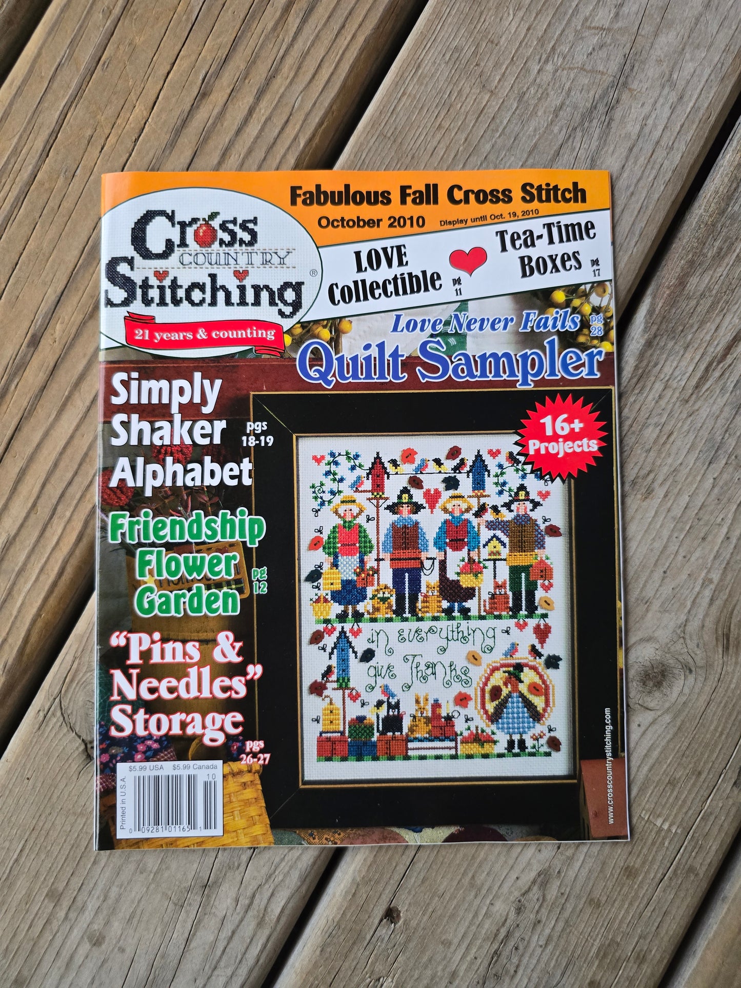 Cross Country Stitching Magazine - 2010 Bundle