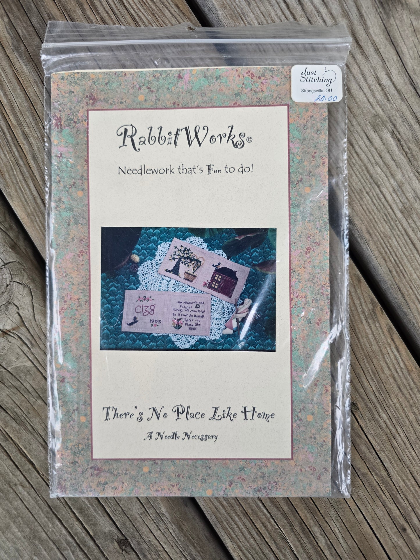 RabbitWorks - There's No Place Like Home - A Needle Necessary - Cross Stitch Pattern