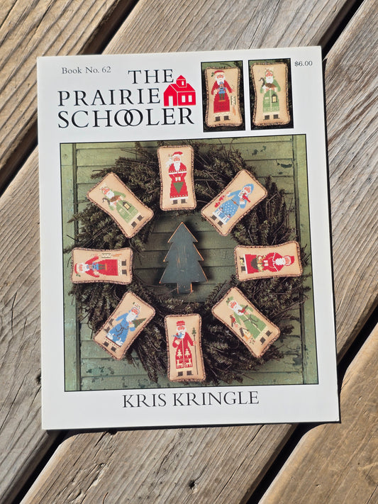 The Prairie Schooler - Kris Kringle - Book No. 62 - Cross Stitch Pattern