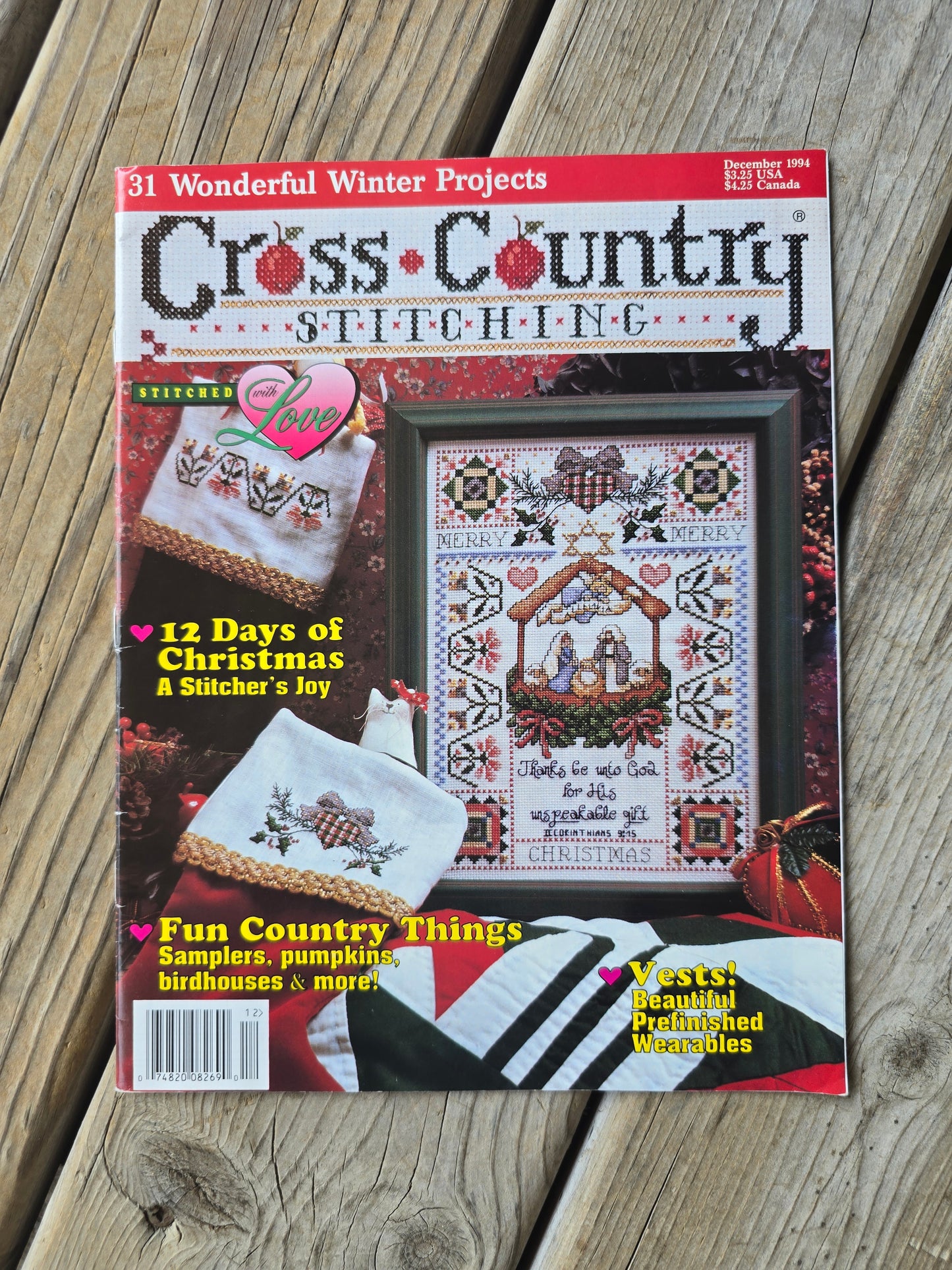 Cross Country Stitching Magazine - 1994 Bundle